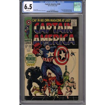 Captain America #100 CGC 6.5 (W) *2102583021*