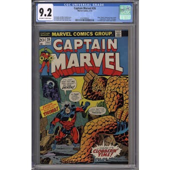 Captain Marvel #26 CGC 9.2 (OW-W) *2102583022*