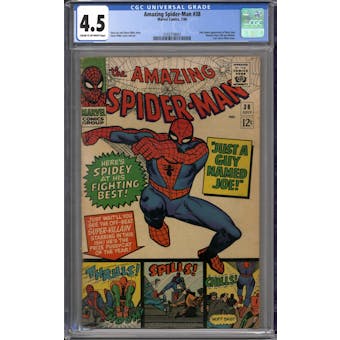 Amazing Spider-Man #38 CGC 4.5 (C-OW) *2103718001*