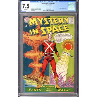 Mystery in Space #82 CGC 7.5 (W) *2103856007*