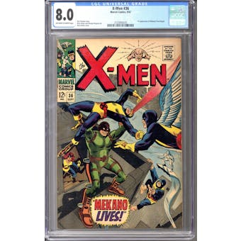 X-Men #36 CGC 8.0 (OW-W) *2103856020*
