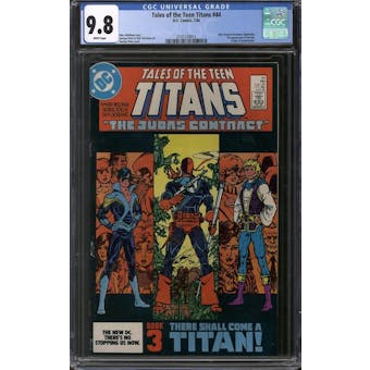 Tales of the Teen Titans #44 CGC 9.8 (W) *2105159012*