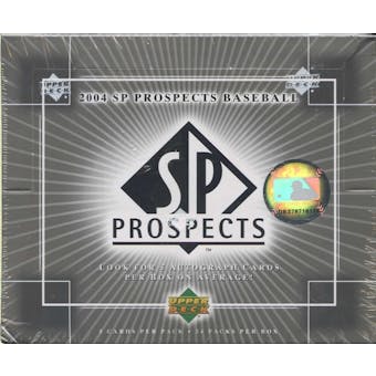 2004 Upper Deck SP Prospects Baseball Hobby Box