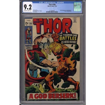 Thor #166 CGC 9.2 (OW-W) *2110030003*