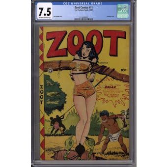 Zoot Comics #11 CGC 7.5 (OW-W) *2110266002*