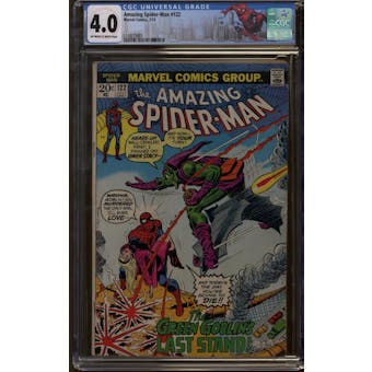 Amazing Spider-Man #122 CGC 4.0 (OW-W) NYC Label *2110779001*