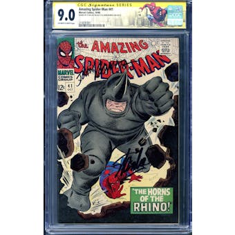 Amazing Spider-Man #41 CGC 9.0 (OW-W) Signature Series *2110781001*