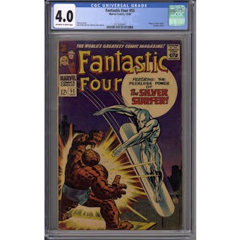 Fantastic Four #55 CGC 4.0 (OW-W) *2111624015*