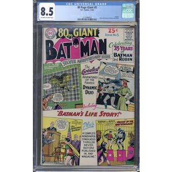 80 Page Giant #5 CGC 8.5 (OW-W) *2114488003*