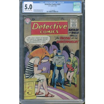 Detective Comics #262 CGC 5.0 (C-OW) *2114488006*