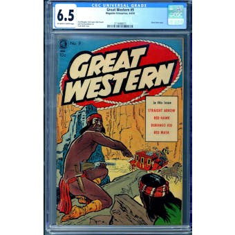 Great Western #9 CGC 6.5 (OW-W) *2114488015*