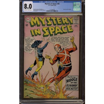 Mystery in Space #85 CGC 8.0 (OW-W) *2114489005*
