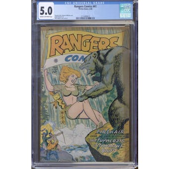 Ranger Comics #41 CGC 5.0 (C-OW) *2114489010*