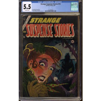 Strange Suspense Stories #18 CGC 5.5 (OW) *2117524010*