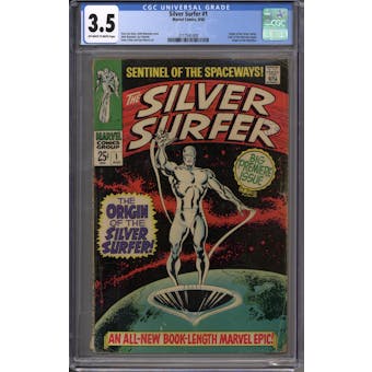 Silver Surfer #1 CGC 3.5 (OW-W) *2117541009*