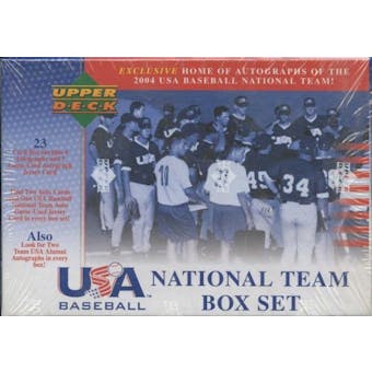 2005 Upper Deck Team USA Baseball Factory Set (Box)