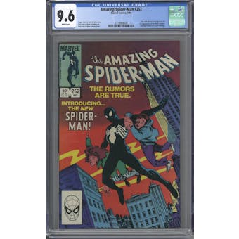 Amazing Spider-Man #252 CGC 9.6 (W) *2119989004*
