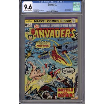 Invaders #1 CGC 9.6 (OW-W) *2119989019*
