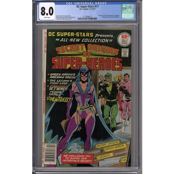 DC Super-Stars #17 CGC 8.0 (W) *2119990013*