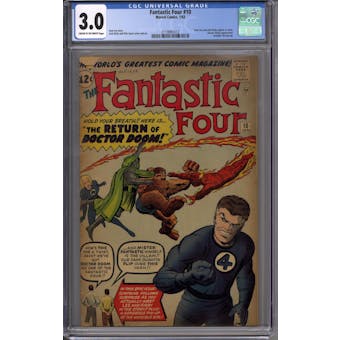 Fantastic Four #10 CGC 3.0 (C-OW) *2119991012*