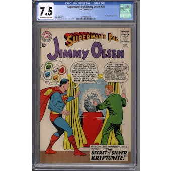 Superman's Pal Jimmy Olsen #70 CGC 7.5 (OW-W) *2119992004* (Hit Parade Inventory-End)