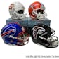 2021 Hit Parade Autographed FS Football Helmet 1ST ROUND EDITION Hobby Box - Series 6 - Rodgers & Allen!!