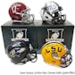 2021 Hit Parade Autographed Football Mini Helmet 1ST ROUND EDITION Hobby Box - Series 2 - Lawrence & Fields!