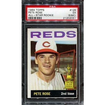 1964 Topps Baseball #125 Pete Rose PSA 5 (EX) (MC) *2051