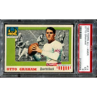 1955 Topps All American Football #12 Otto Graham PSA 5 (EX) *2058
