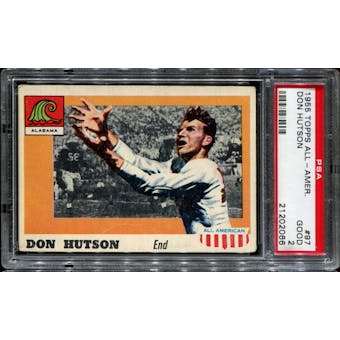1955 Topps All American Football #97 Don Hutson Rookie PSA 2 (GOOD) *2066