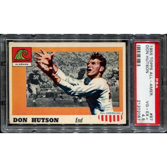 1955 Topps All American Football #97 Don Hutson Rookie PSA 4.5 (VG-EX+) *2067