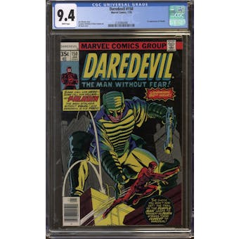 Daredevil #150 CGC 9.4 (W) *2120383006* - (Hit Parade Inventory)