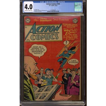 Action Comics #185 CGC 4.0 (OW-W) *2120384001*