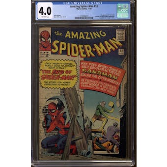 Amazing Spider-Man #18 CGC 4.0 (OW) *2120384010*