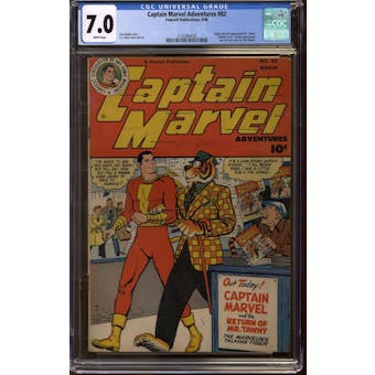 Captain Marvel Adventures #82 CGC 7.0 (W) *2120384020*