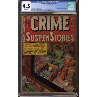 Crime SuspenStories #9 CGC 4.5 (OW) *2120384022*