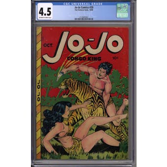 Jo-Jo Comics #20 CGC 4.5 (OW-W) *2120405002* (Hit Parade Inventory-End)