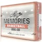 2021/22 Leaf Memories Basketball Hobby 12-Box Case