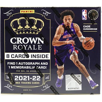 2021/22 Panini Crown Royale Basketball 8-Box: Team Break #2 <New Orleans Pelicans>