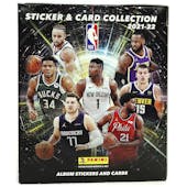 2021/22 Panini NBA Basketball Sticker Collection Box