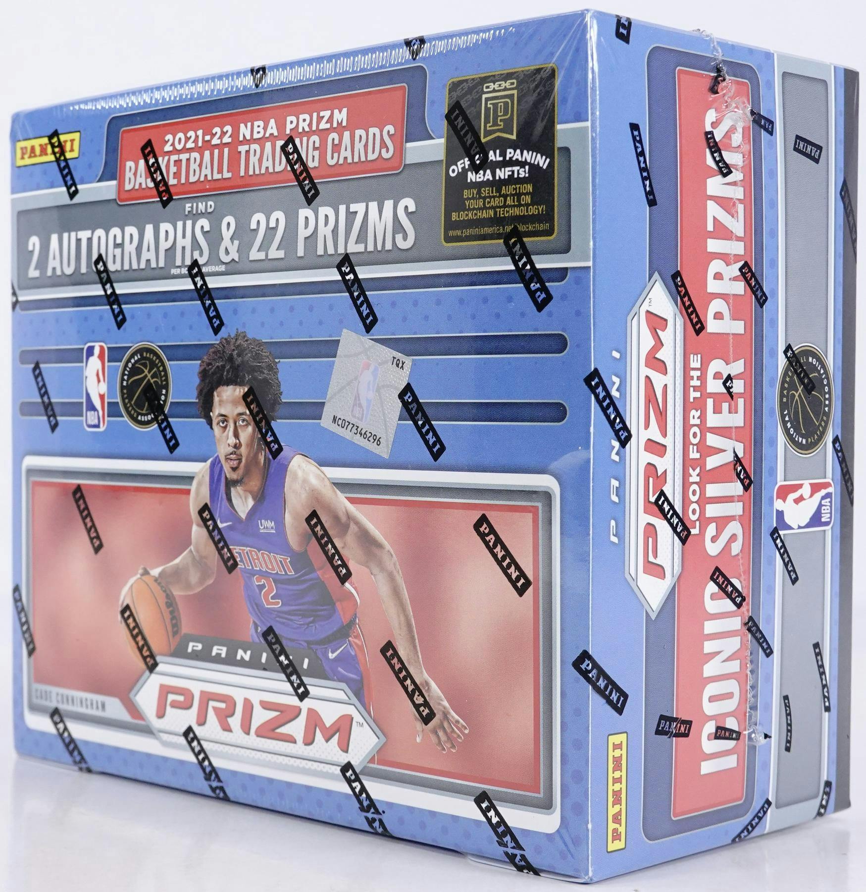 2021/22 Panini Prizm Basketball Hobby Box DA Card World