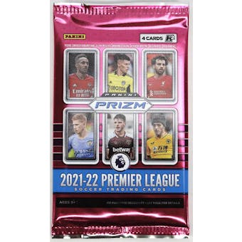 2021/22 Panini Prizm Premier League EPL Soccer H2 Pack