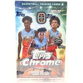 2021/22 Topps Chrome Overtime Elite Basketball 1-Box- DACW Live 9 Spot Random Pack Break #6