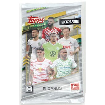 2021/22 Topps Bundesliga Soccer Hobby Pack