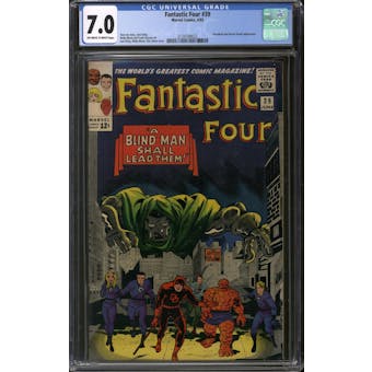 Fantastic Four #39 CGC 7.0 (OW-W) *2124109023*