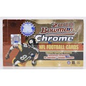 2000 Bowman Chrome Football Hobby Box