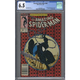 Amazing Spider-Man #300 CGC 6.5 (OW-W) *2130475001*