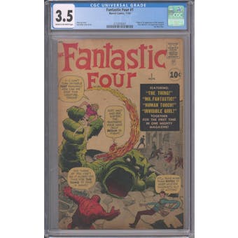 Fantastic Four #1 CGC 3.5 (C-OW) *2132076001*