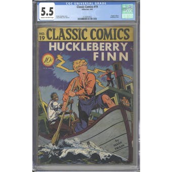 Classic Comics #19 CGC 5.5 (C-OW) *2135937003*- (Hit Parade Inventory)