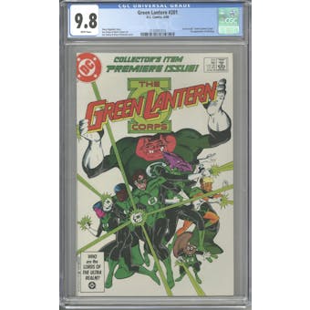Green Lantern #201 CGC 9.8 (W) *2135941014*